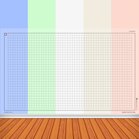 Graph | 1 Inch Grid (58x35)