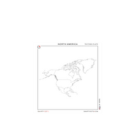 North America | Tectonic Plate (28x30)