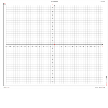 Quadrant | 1 Inch Grid (58x48)