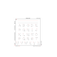 Alphabet | English Upper Case (28x30)