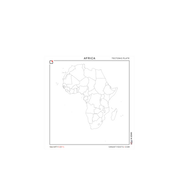 Africa | Tectonic Plate (28x30) - 2.0 | Clearance | Showroom Sample