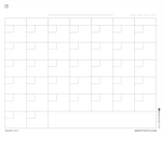 Calendar (58x48) - 2.0 | Clearance | Showroom Sample