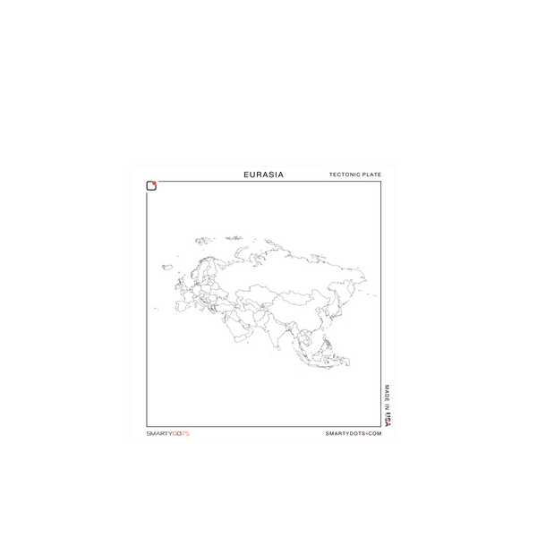 Eurasia | Tectonic Plate (28x30)