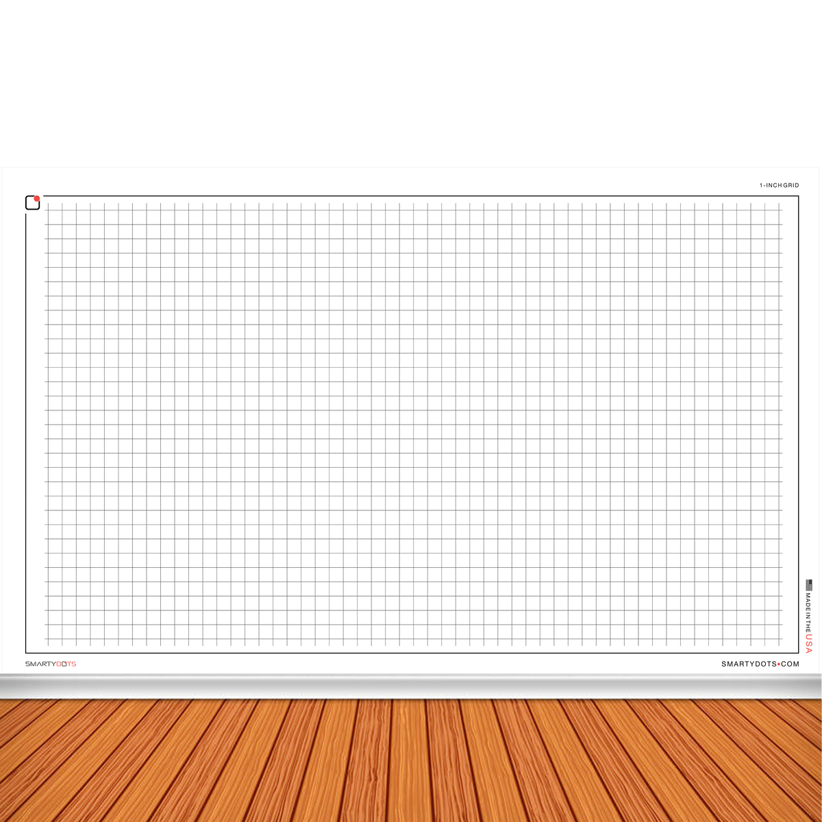 Graph | 1 Inch Grid (58x35) | Smarty Dots