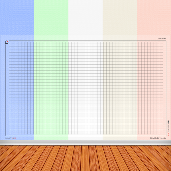 Graph | 1 Inch Grid (58x35) | Smarty Dots