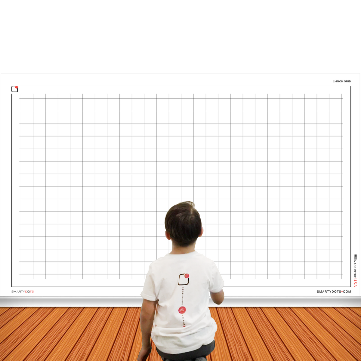 Graph | 2 Inch Grid (58x35) | Smarty Dots