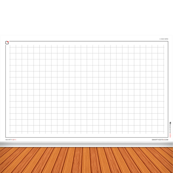 Graph | 2 Inch Grid (58x35) | Smarty Dots