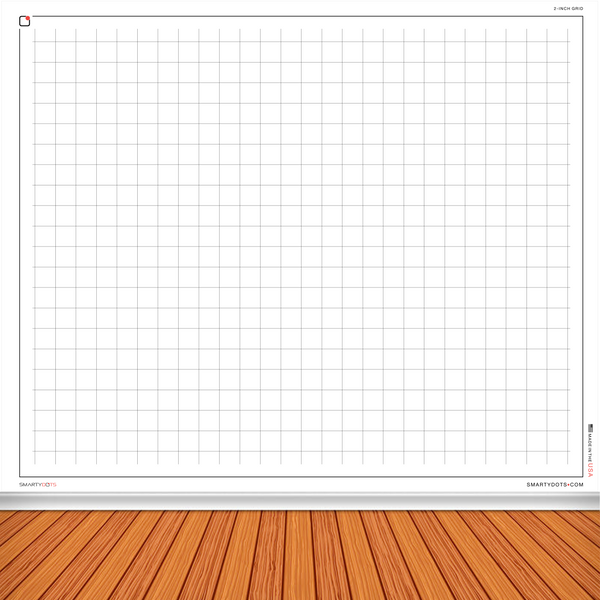 Graph | 2 Inch Grid (58x48) | Smarty Dots