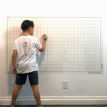 Graph 2 Inches Graph | 2 Inch Grid (58x35) | Smarty Dots