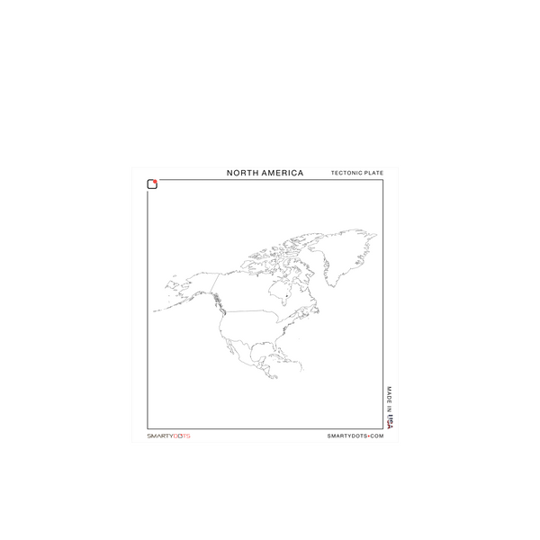 North America | Tectonic Plate (28x30)