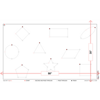 Shapes (58x35) - 2.0 | Clearance | Showroom Sample