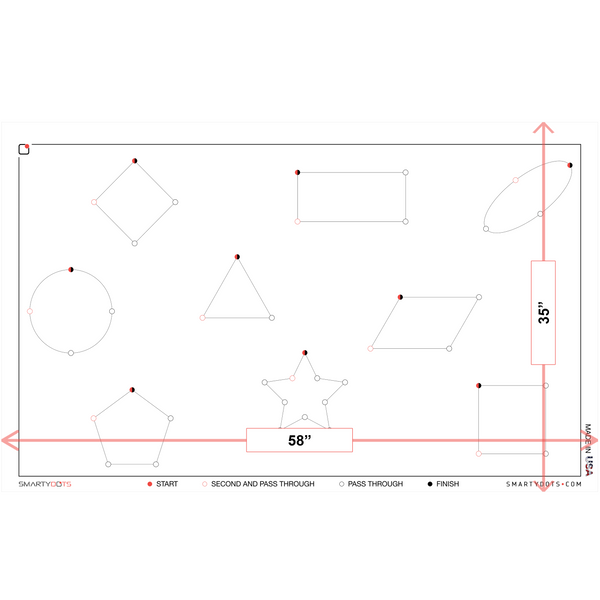 Shapes (58x35) - 2.0 | Clearance | Showroom Sample