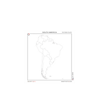 South America | Tectonic Plate (28x29) - 2.0 | Clearance | Showroom Sample