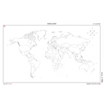 World Map (58x35) - 2.0 | Clearance | Showroom Sample